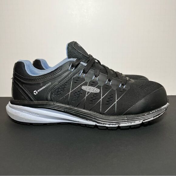 Womens KEEN Utility Vista Energy Carbon Fiber Safety Toe Sneakers / Size 8 M - Picture 3 of 10